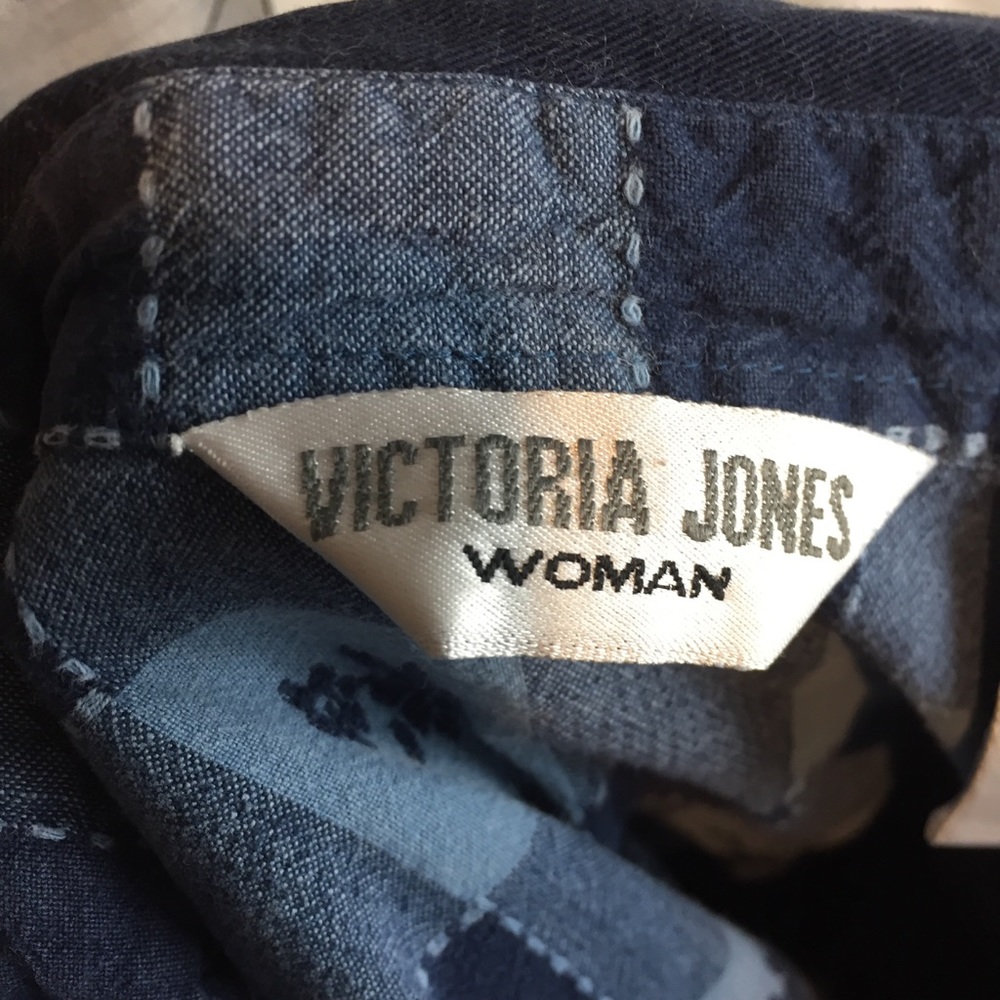 ❌SOLD❌ Vintage 90s Victoria Jones Size 2X Cottagecore Top - Picture 9 of 10